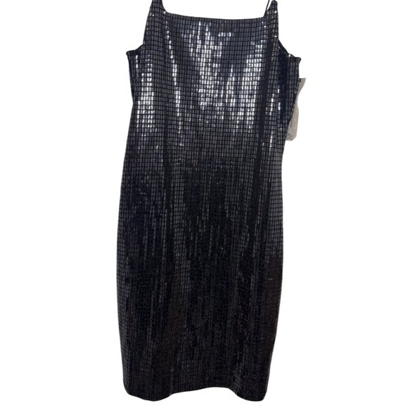 Almost Famous black strappy bodycon cocktail dress size US XL - Picture 1 of 8